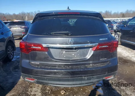 2015 Acura Mdx Technology z USA, uszkodzony, nr VIN 5FRYD4H40FB031893